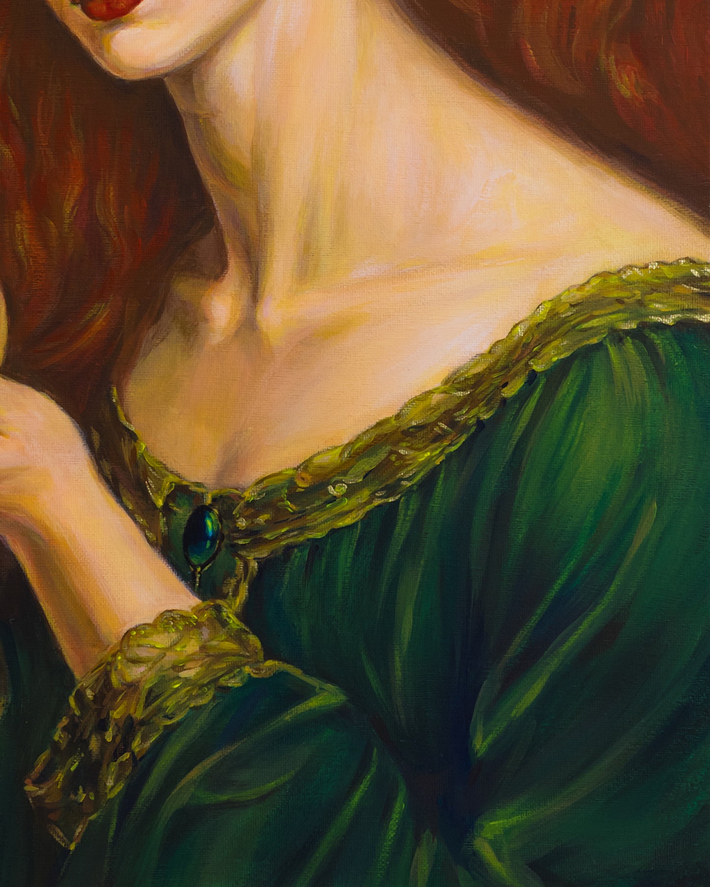 Persefone – Acrilico su Tela, 50x40 cm, Opera Originale