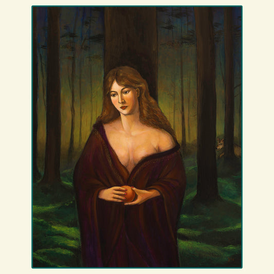 Foresta dei Desideri Nascosti Xiaoning Yu Dipinto Acrilico Fatto a Mano