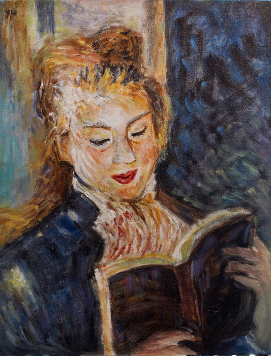 Renoir - La Liseuse -  Reproduction