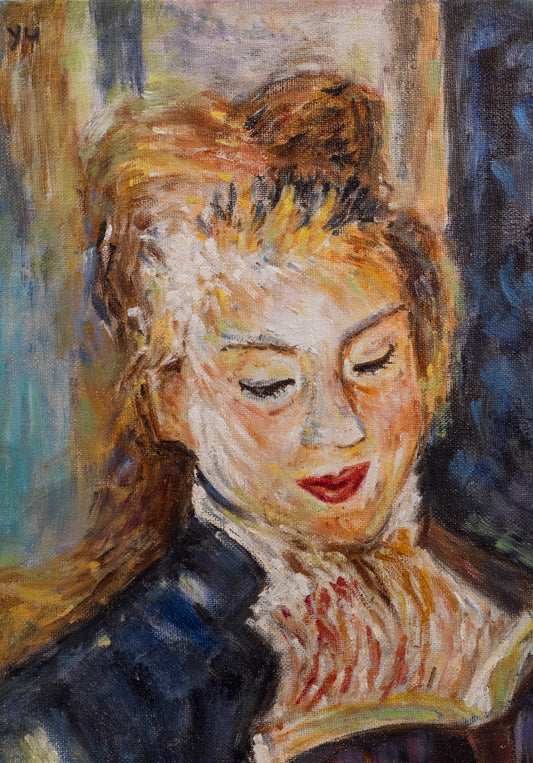 Renoir - La Liseuse -  Reproduction