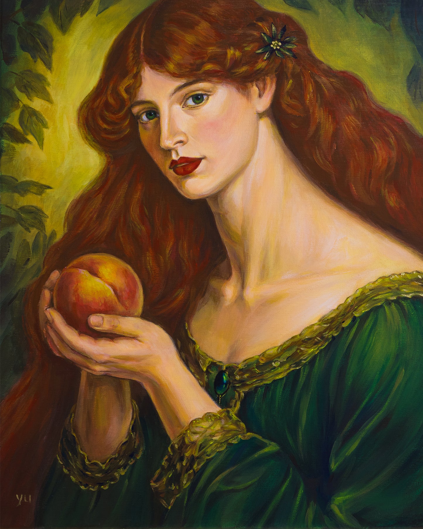 Persefone – Acrilico su Tela, 50x40 cm, Opera Originale
