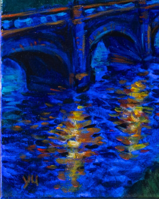 Painting The Last Light of the Day Xiaoning Yu 