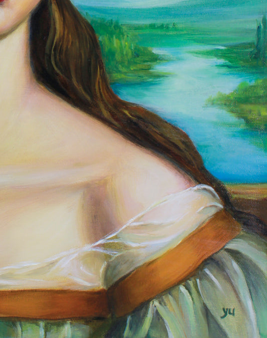 Xiaoning Yu Handmade Acrylic Painting - The River Muse Size Sold